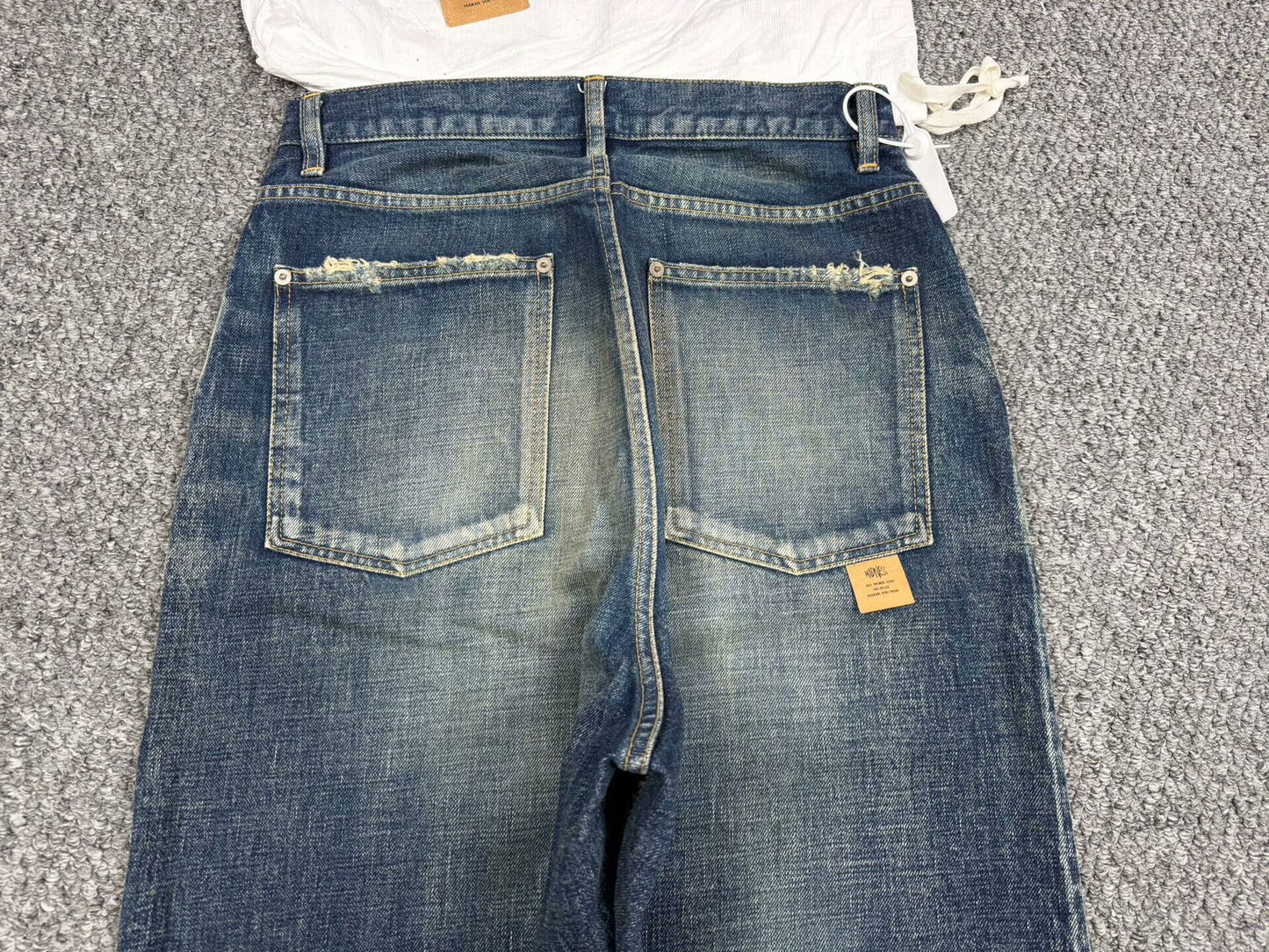 madness distressed denim pants for casual styling