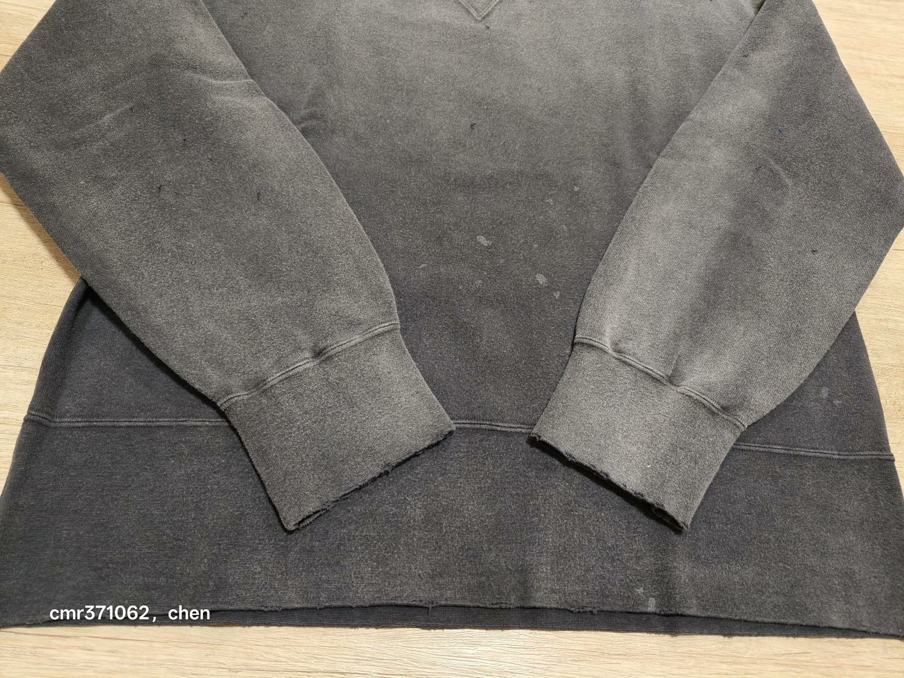 VISVIM 23SS COURT SWEAT L/S CRASH