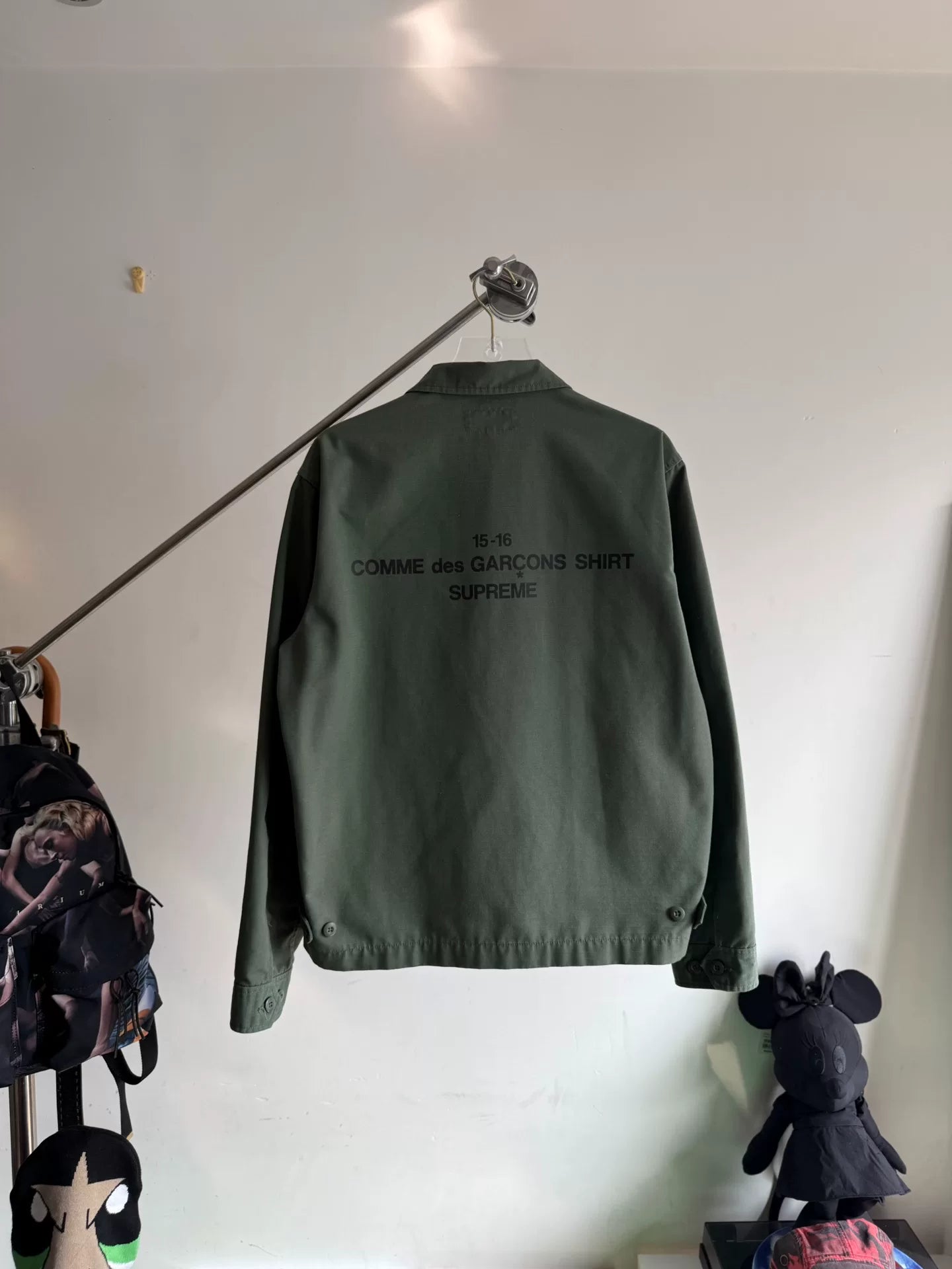 Supreme Cdg Comme Des Garçons Green Jacket