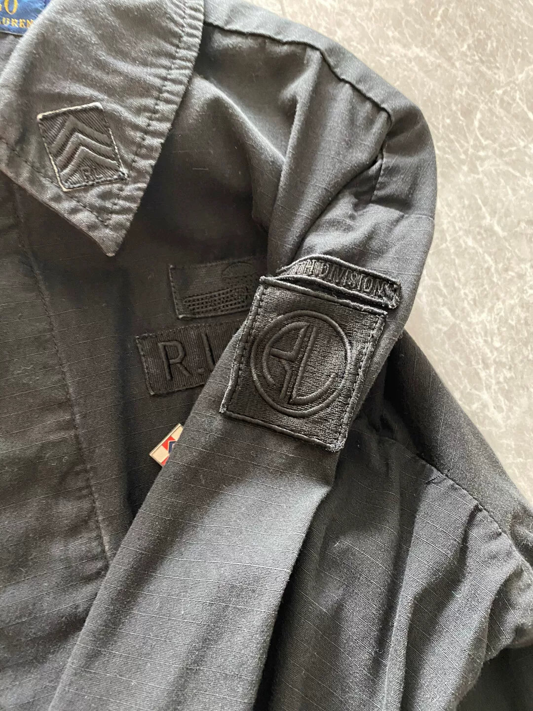 black military style M65 jacket