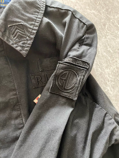 black military style M65 jacket