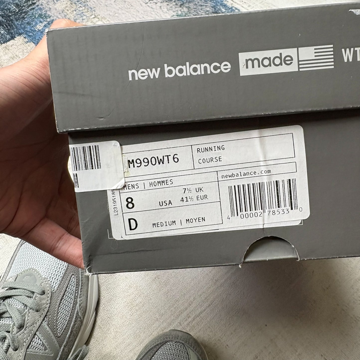 WTAPS x  Balance 990 V6