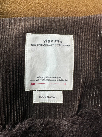 visvim mariposa ranch coat in brown