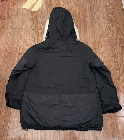 visvim valdez coat with fur hood