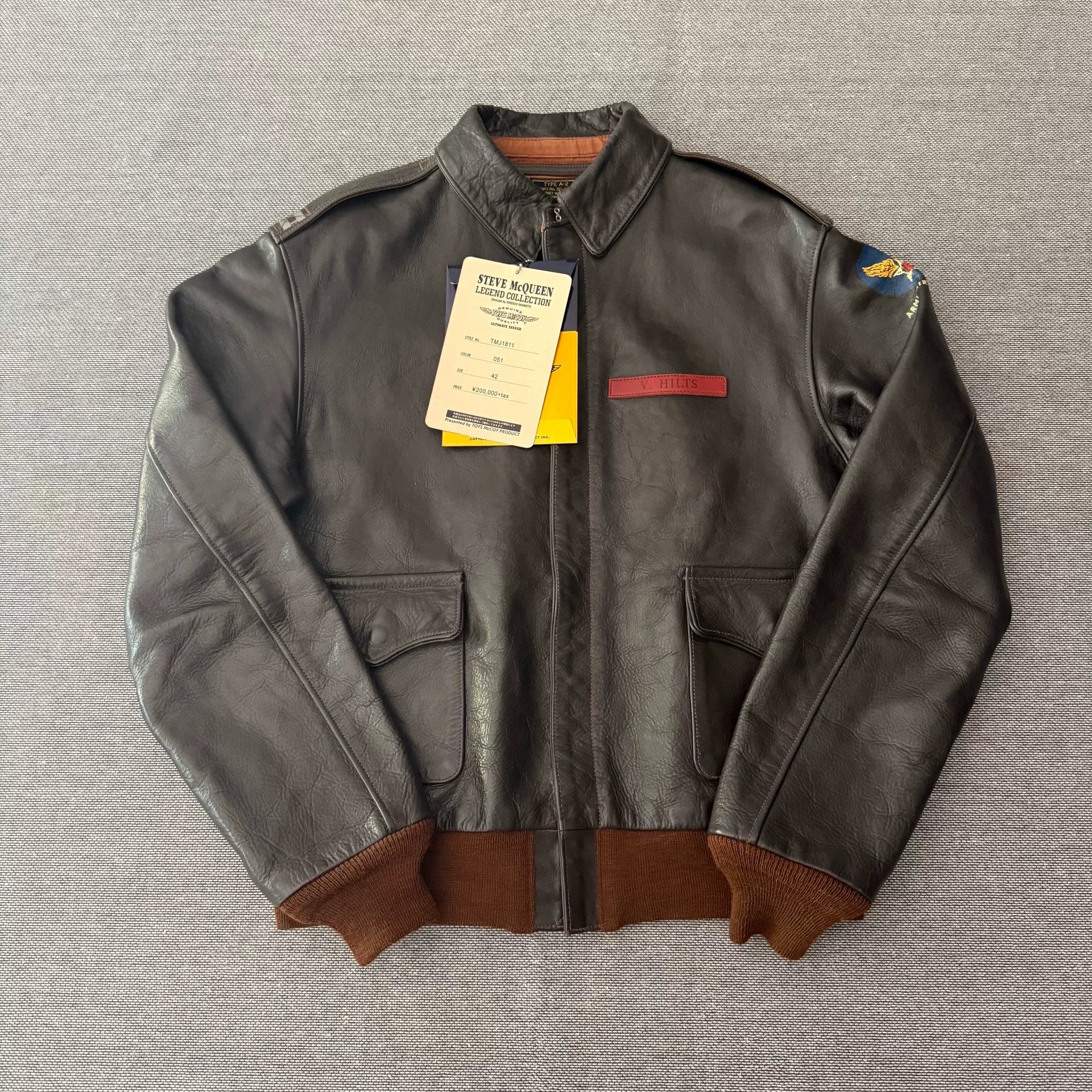 Toys McCoy A2 Flight Jacket in Brown