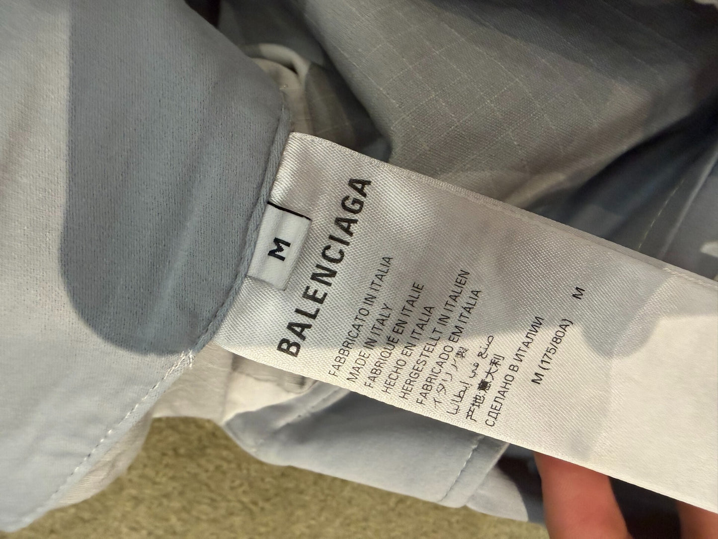 Balenciaga Cargo Shorts Mud-Dyed Collection