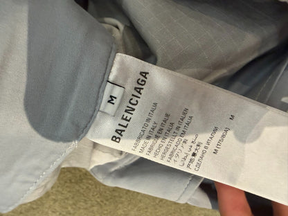 Balenciaga Cargo Shorts Mud-Dyed Collection