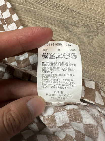 visvim duke checkerboard short sleeve shirt