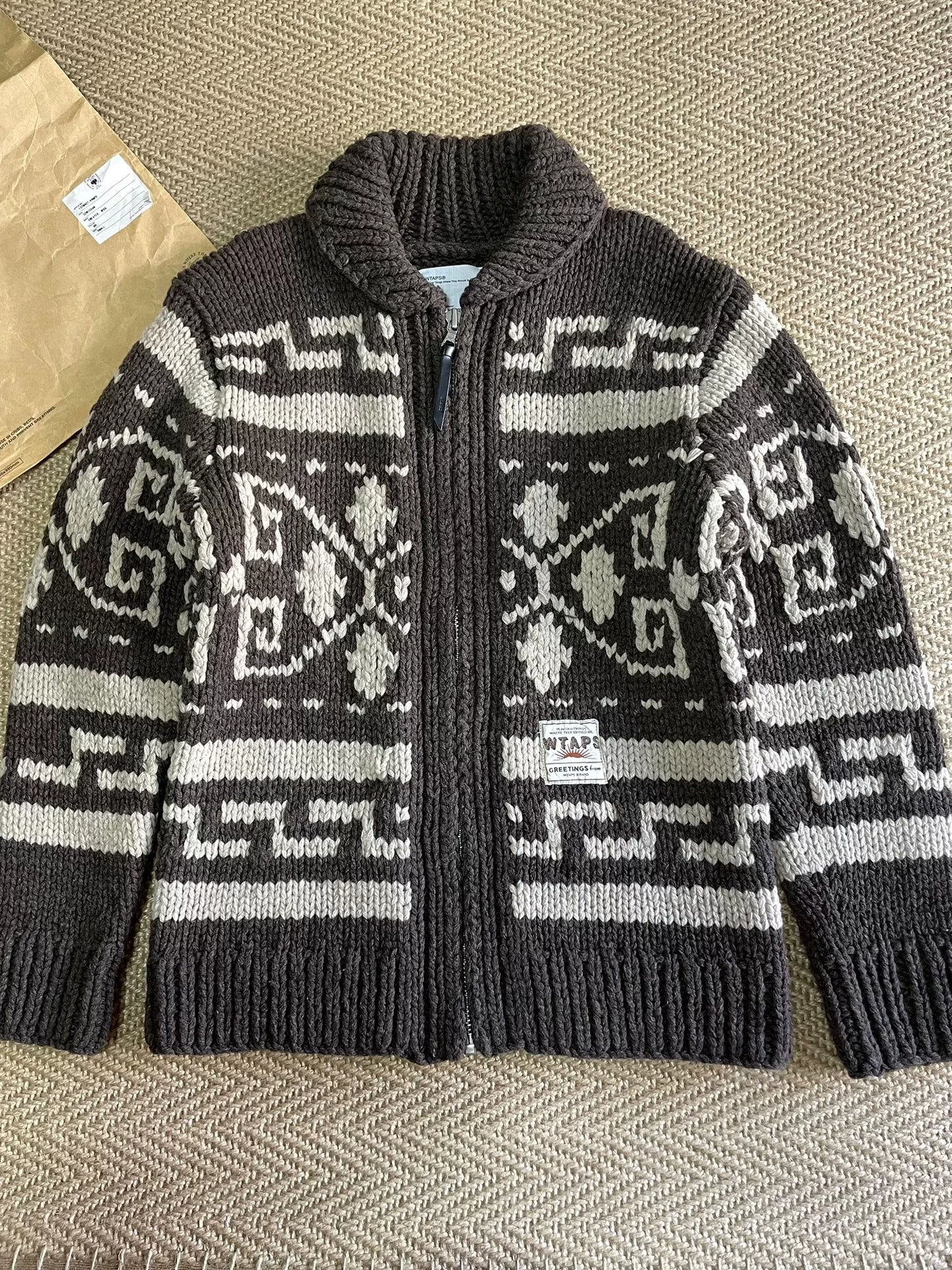 WTAPS Cowichan Wool Sweater 13AW