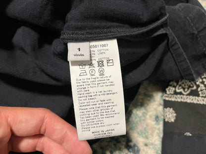 visvim 17ss ict border tunic