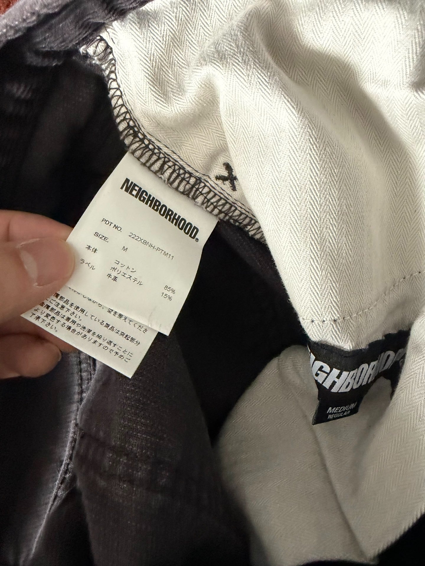 NEIGHBORHOOD 22AW Corduroy Casual Pants