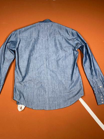 TAKAHIROMIYA.SHITA Light Denim Ribbon Shirt