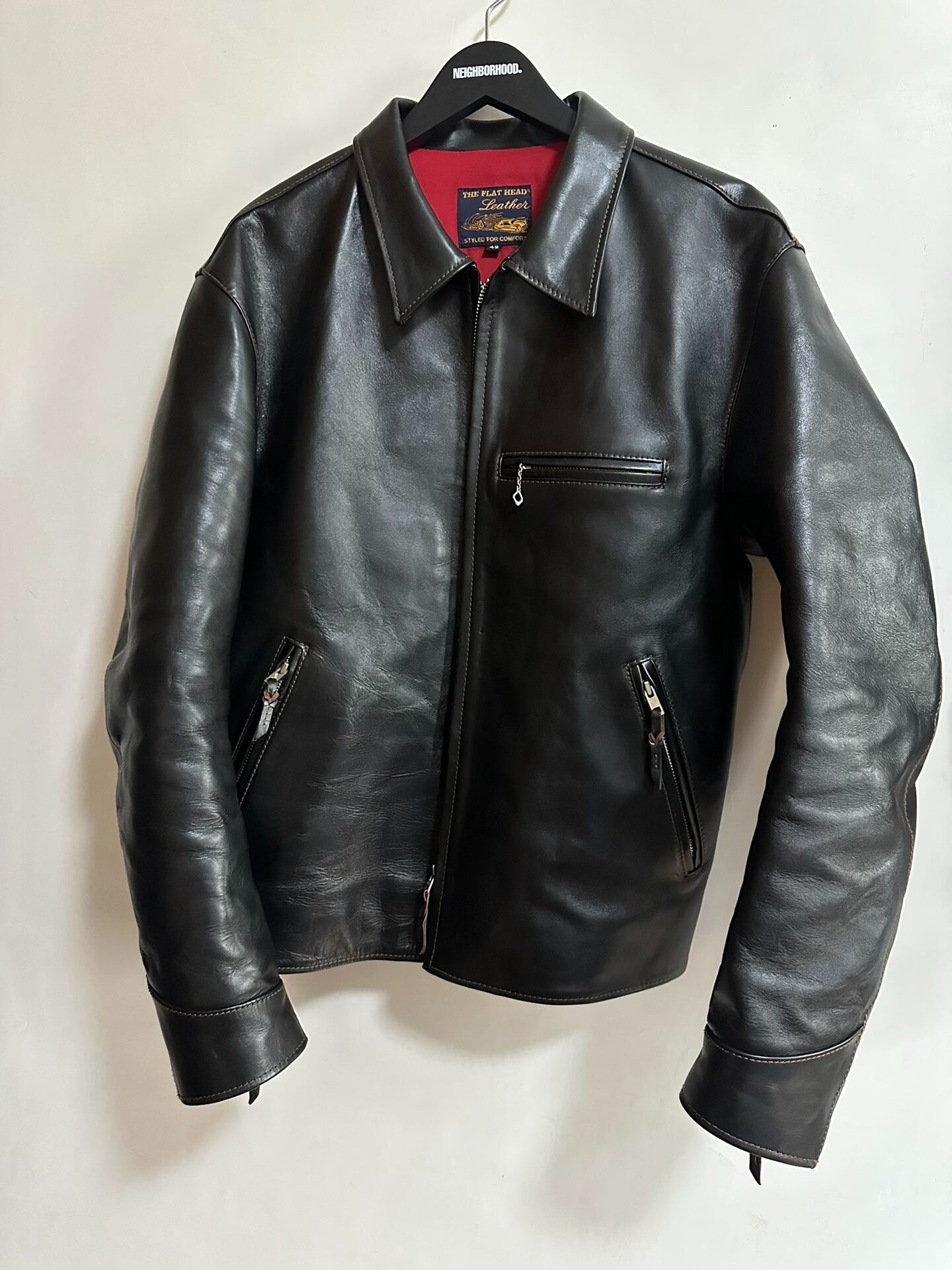 1940s vintage Leather Motorcycle Jacket