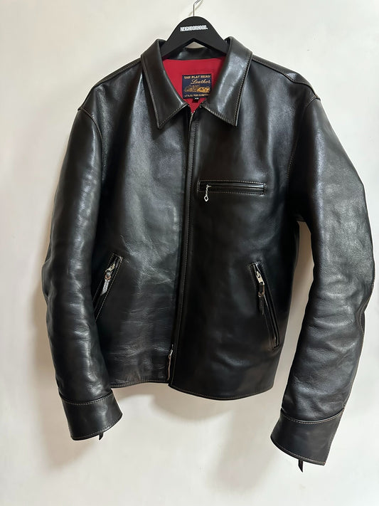1940s vintage Leather Motorcycle Jacket