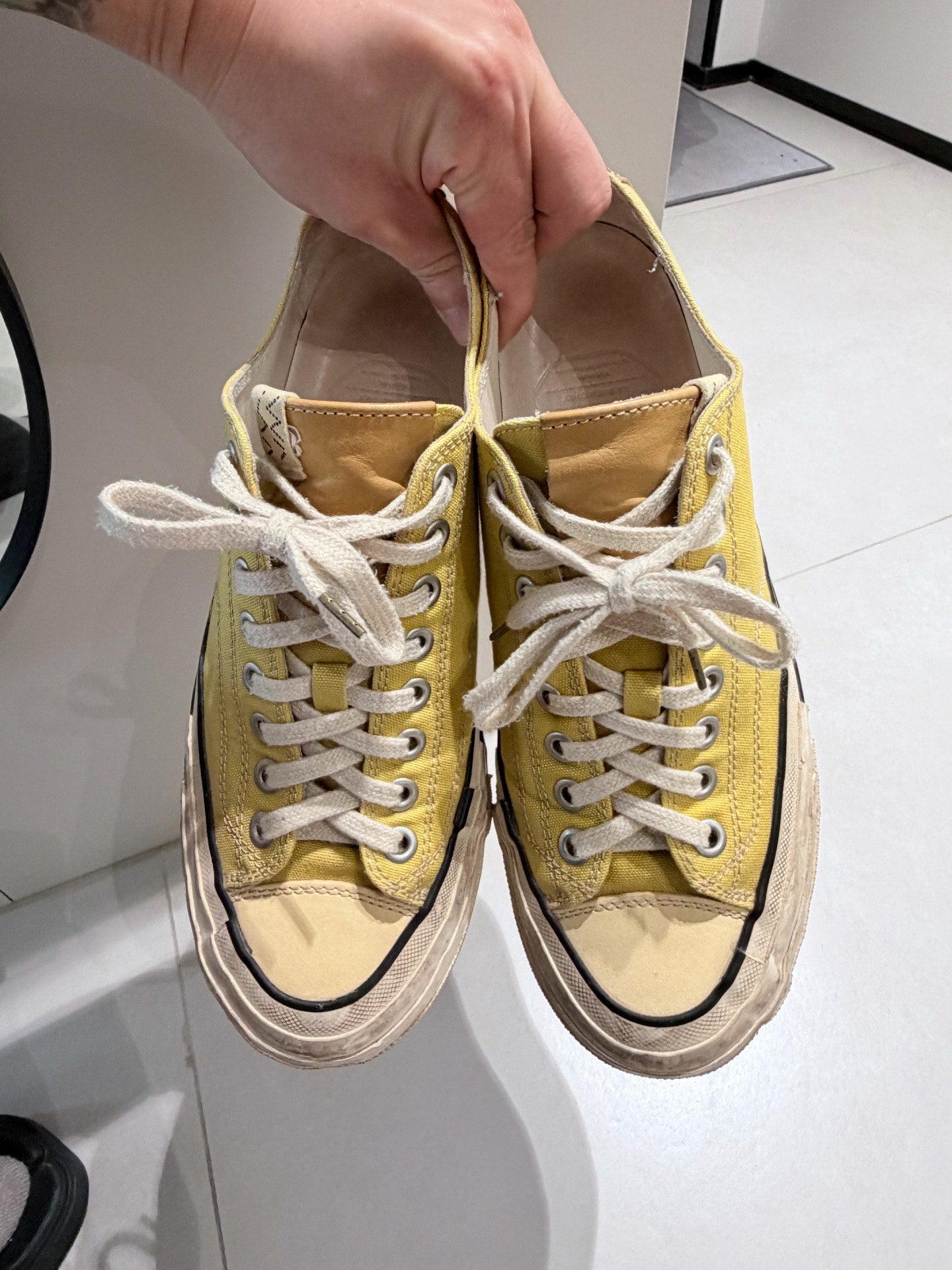 Visvim Thick-Soled Canvas Shoes