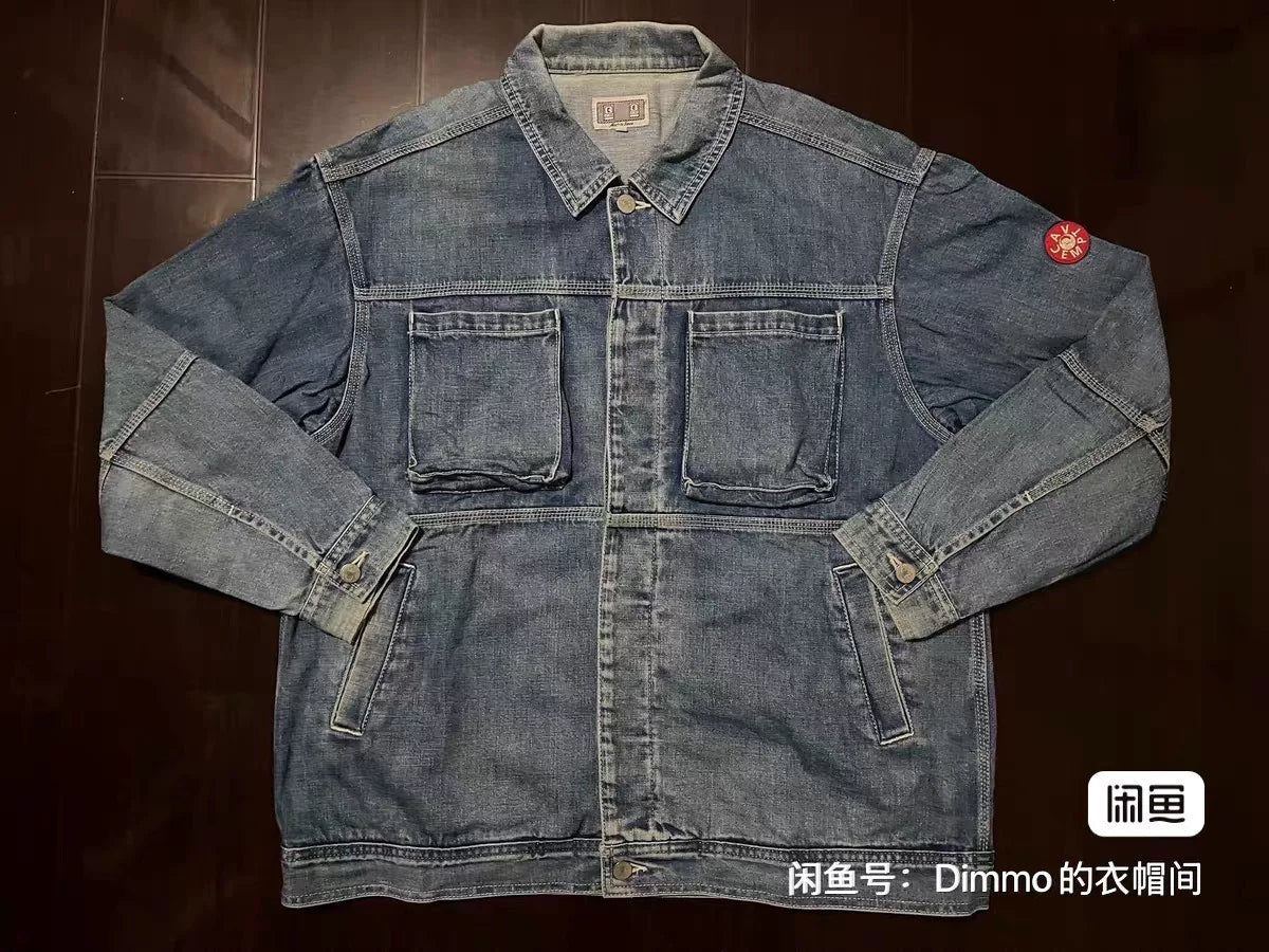 CAVEMPT CE Washed Denim Jacket