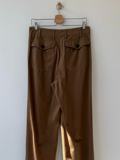 Dries Van Noten Pleated Button Casual Trousers
