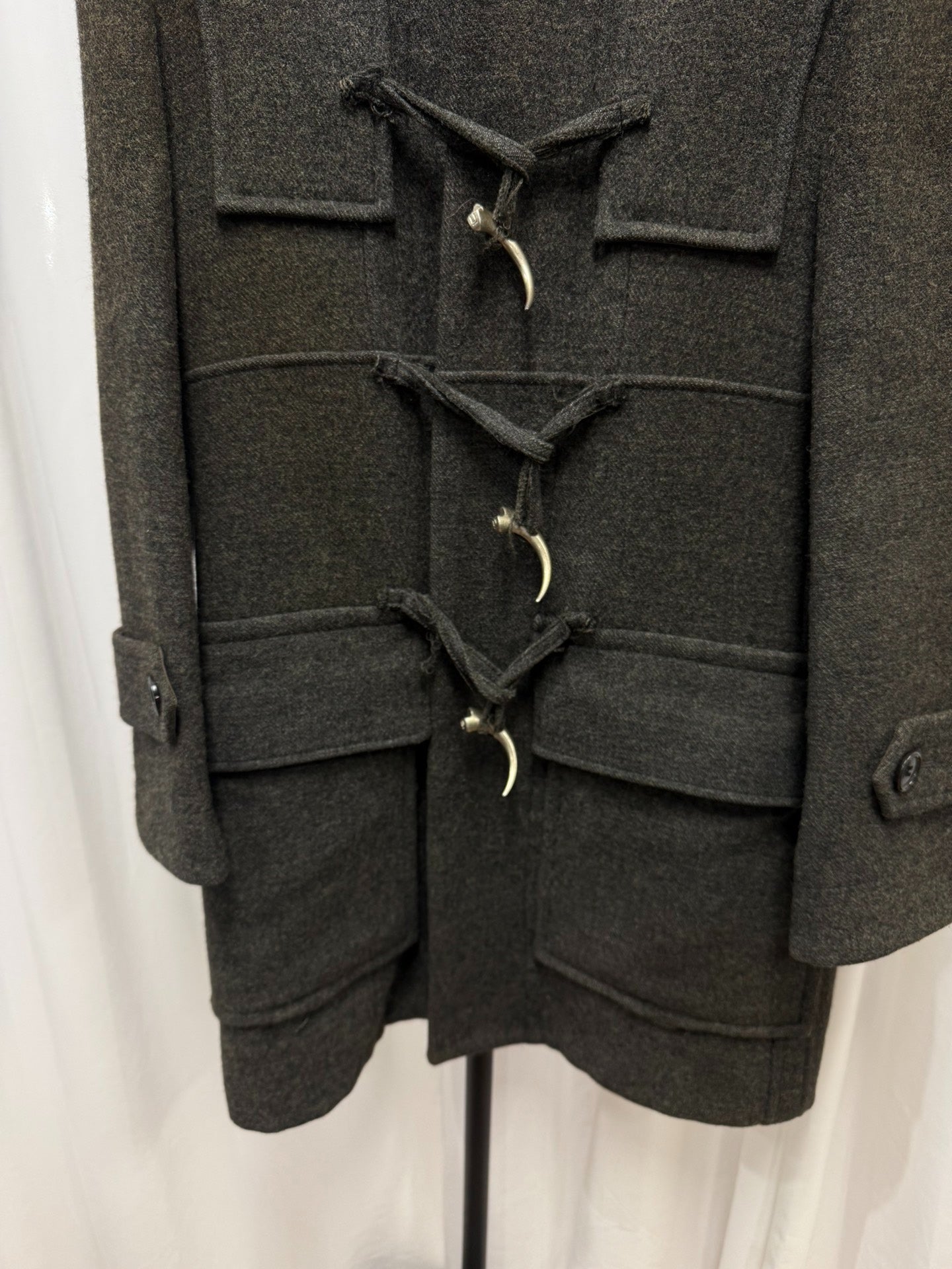 UNDERCOVER 97AW Metal Buckle Coat