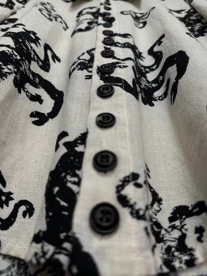 limited edition printed shirt by john alexander skelton