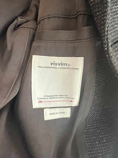 visvim falkland blazer jacket thick fabric