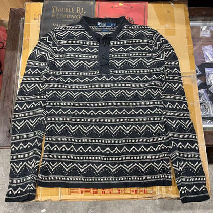 Ralph Lauren Double RL Henley Sweater