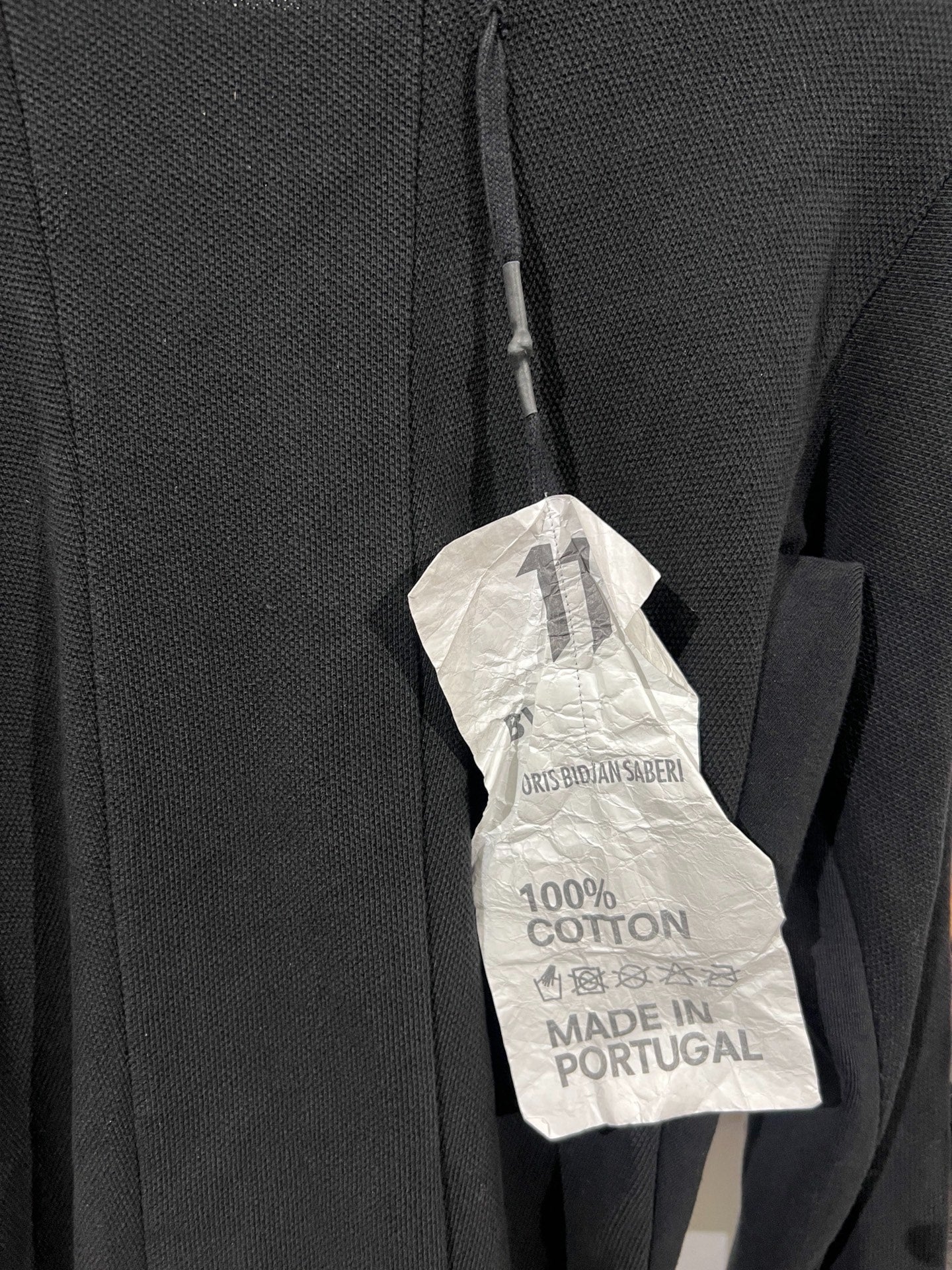 Boris Bidjan Saberi CR3 Waffle Paneled Sweatshirt
