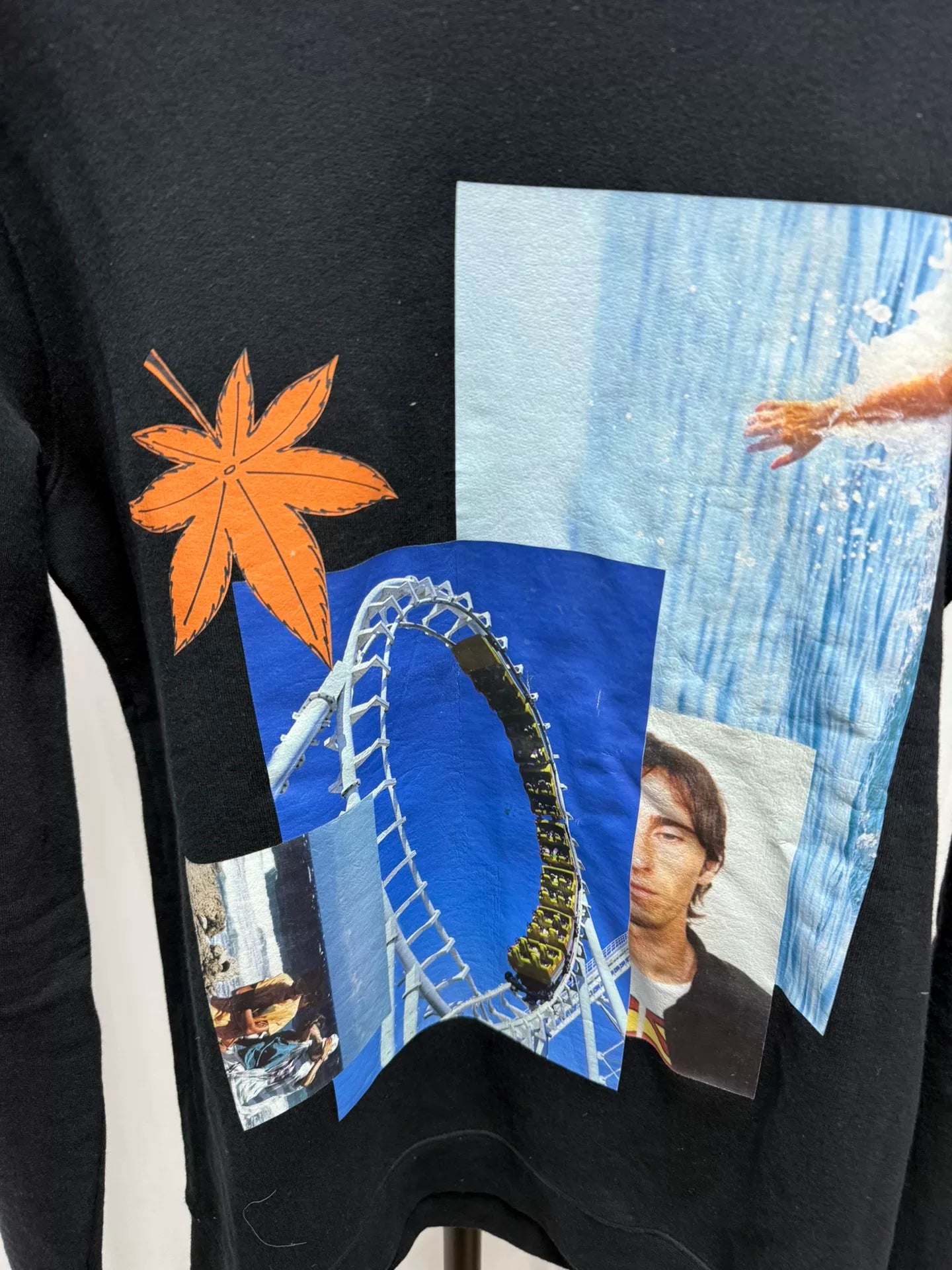 Raf Simons Graphic Long Sleeve Sweatshirt