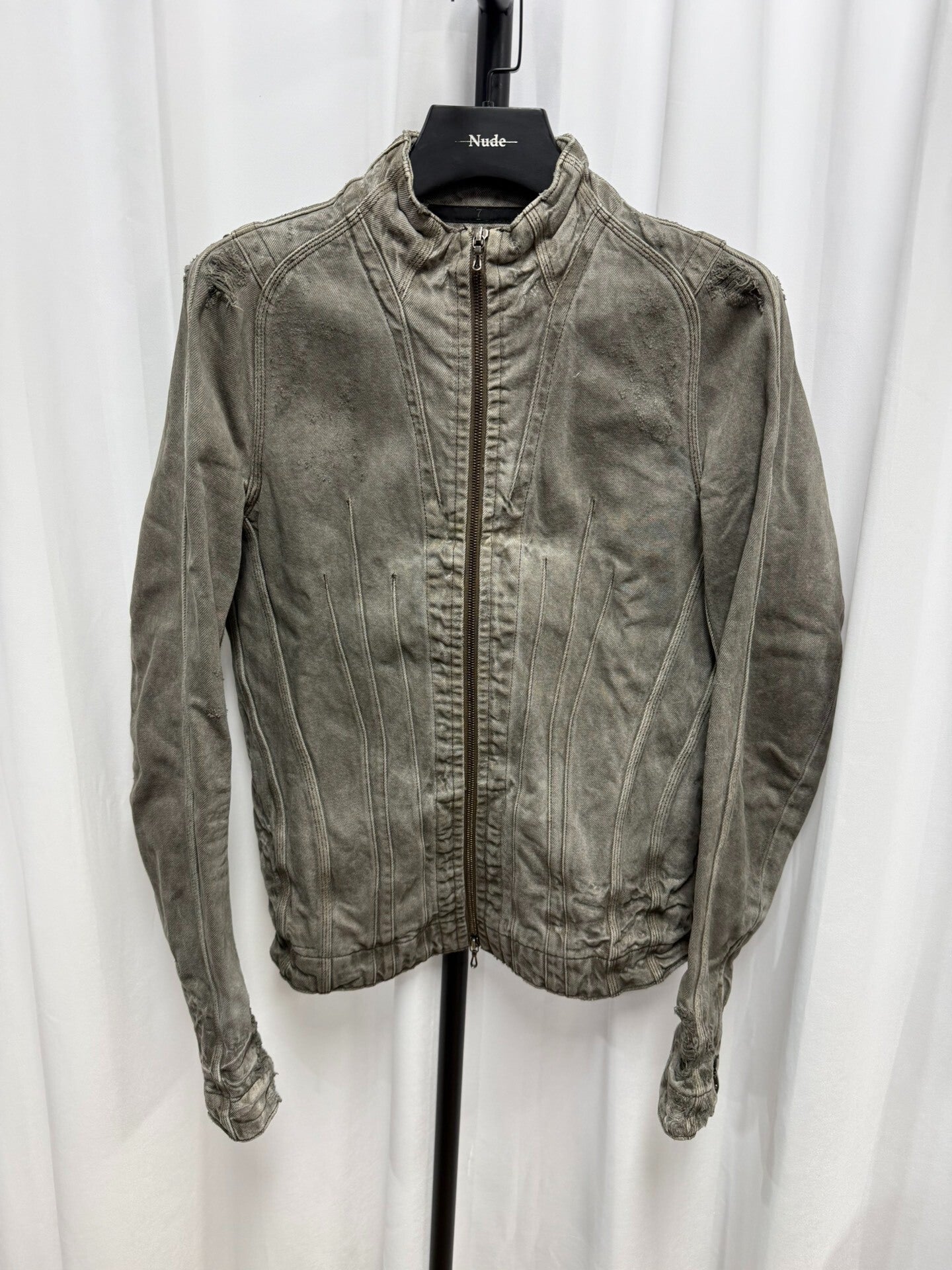 Distressed Washed Jacket by Julius