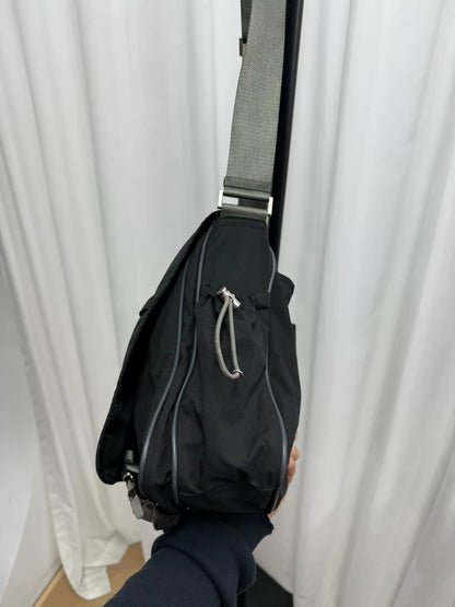 Prada Sport Messenger Bag with Pockets