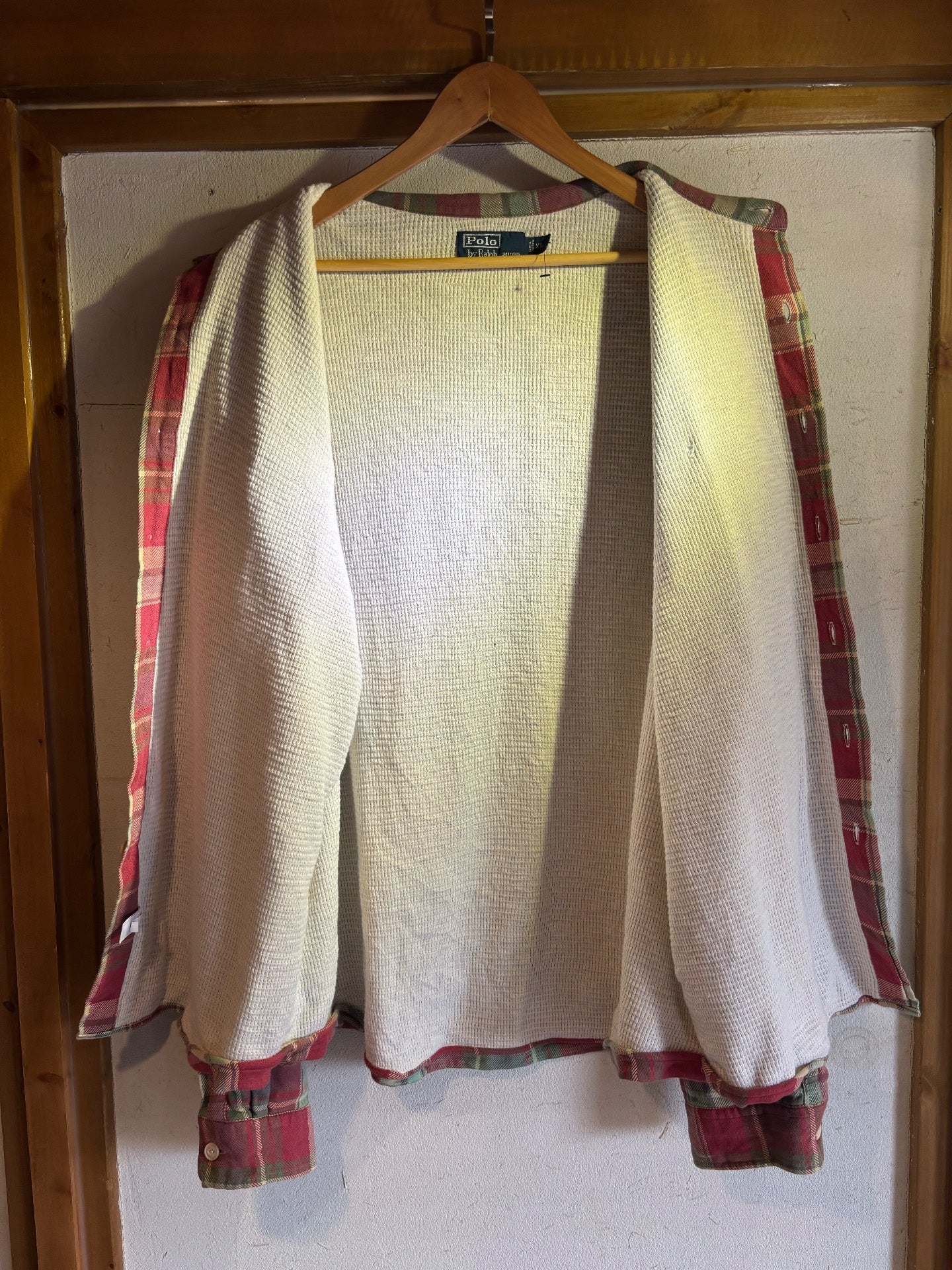 90s Ralph Lauren Double-Layer Plaid Shirt