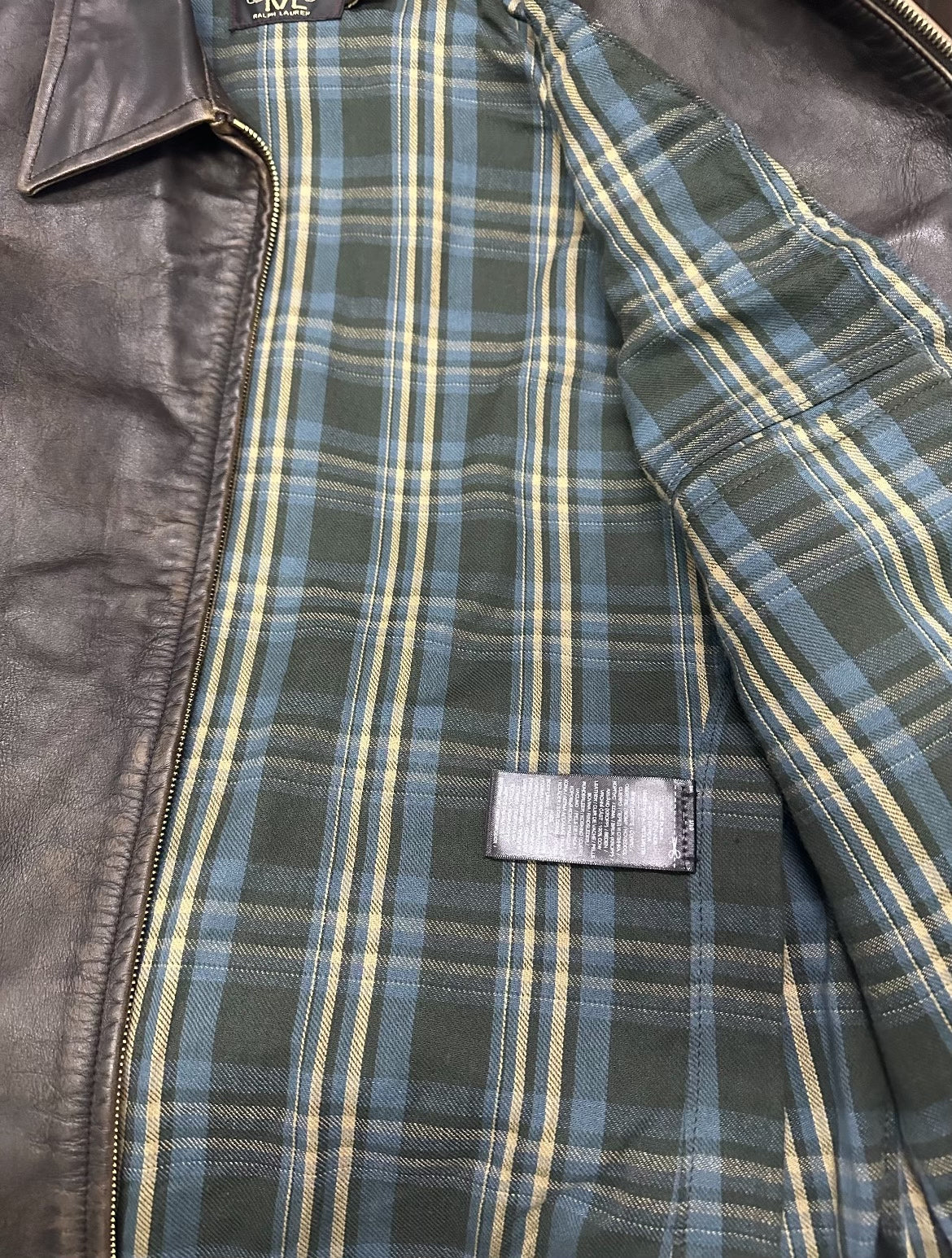 RRL 1930s Leather Jacket