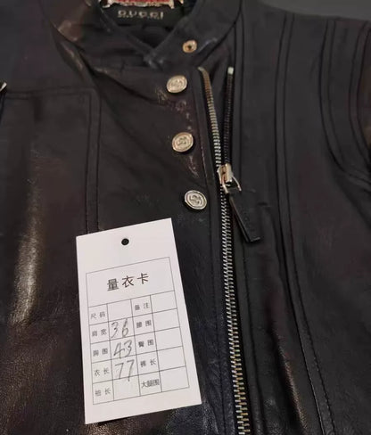 Genuine Gucci Leather Jacket for Sale