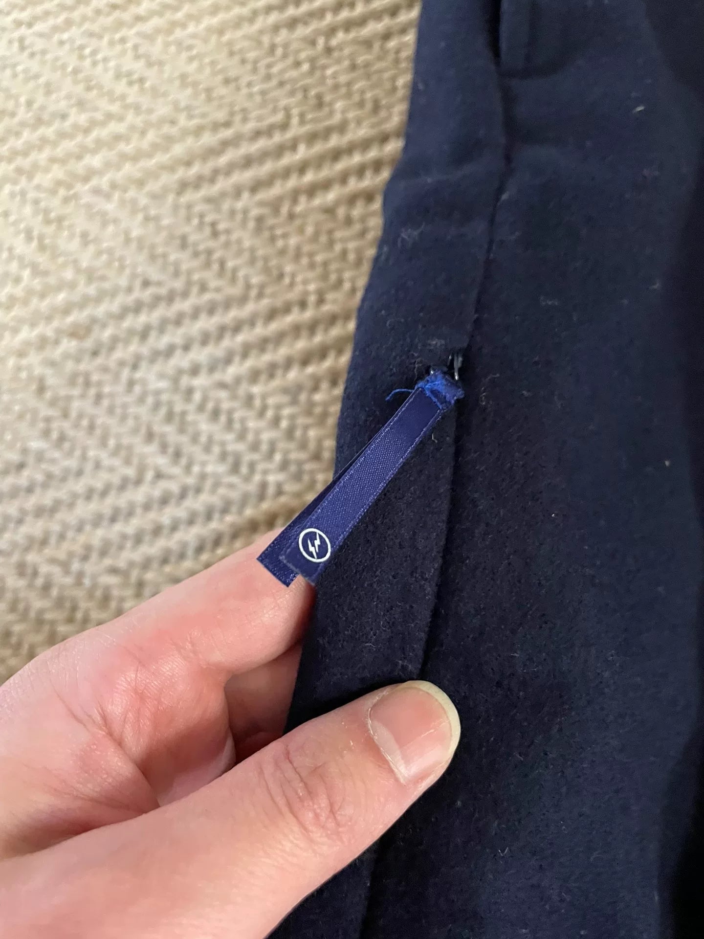 DENIM BY VANQUISH & FRAGMENT Wool Casual Pants