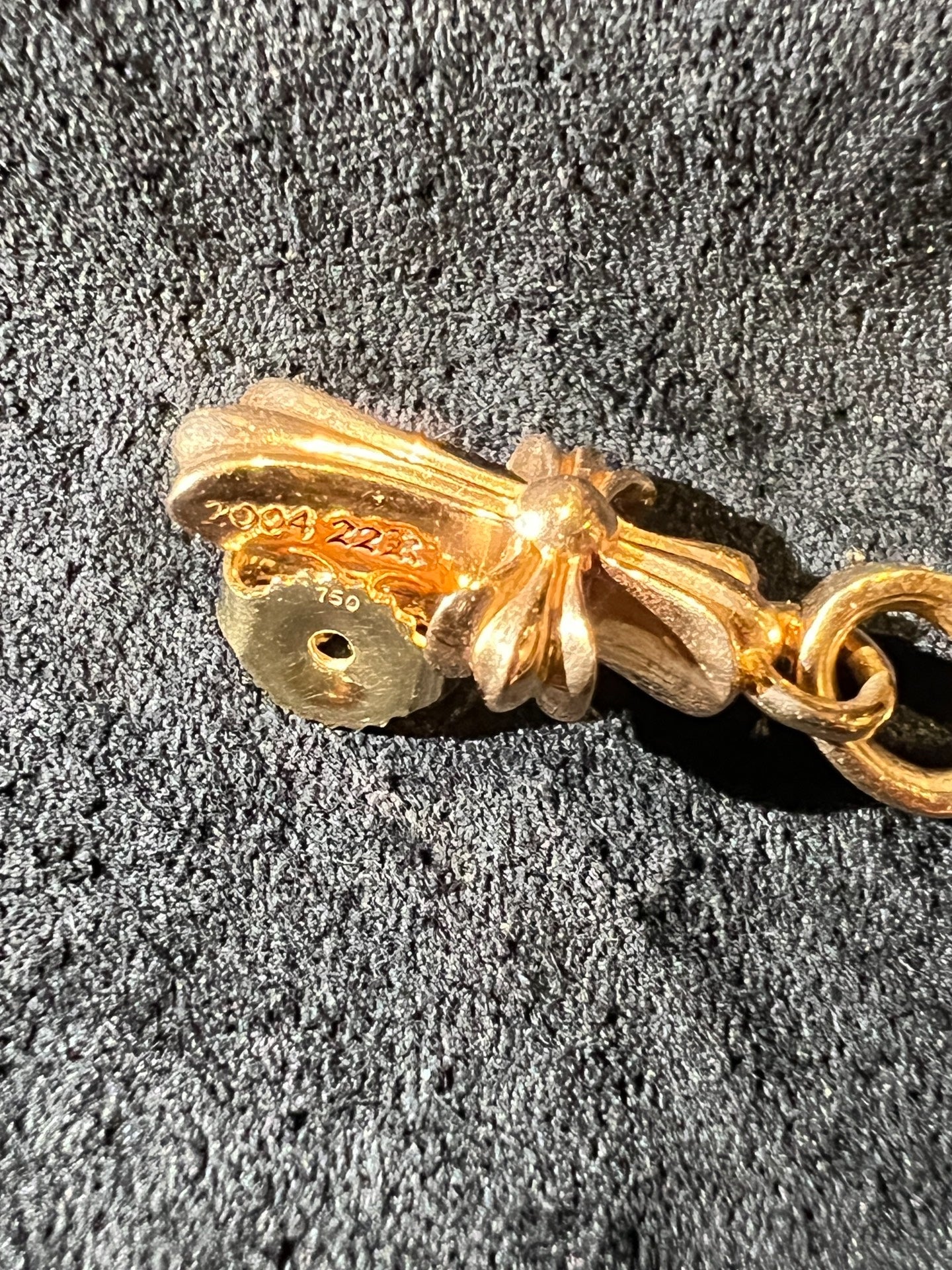 Chrome Hearts 22k Babyfat Earrings