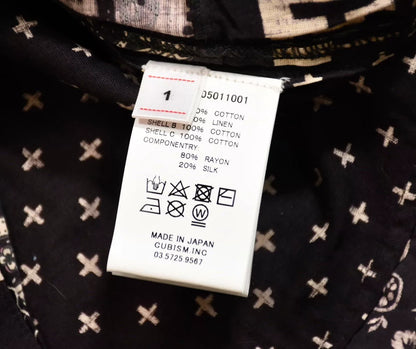 Visvim ICT Tunic P.O. Mud-Dye Paisley