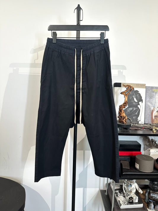 Rick Owens Drawstring Cropped Pants 46