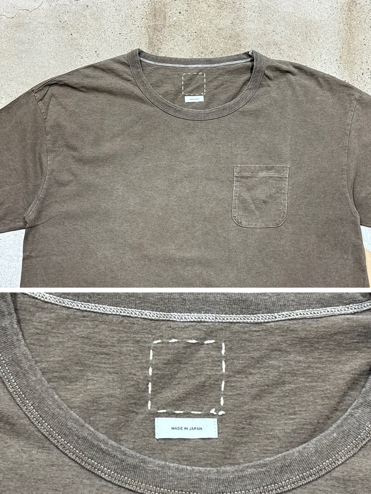 Visvim Jumbo S/S Mud Tee