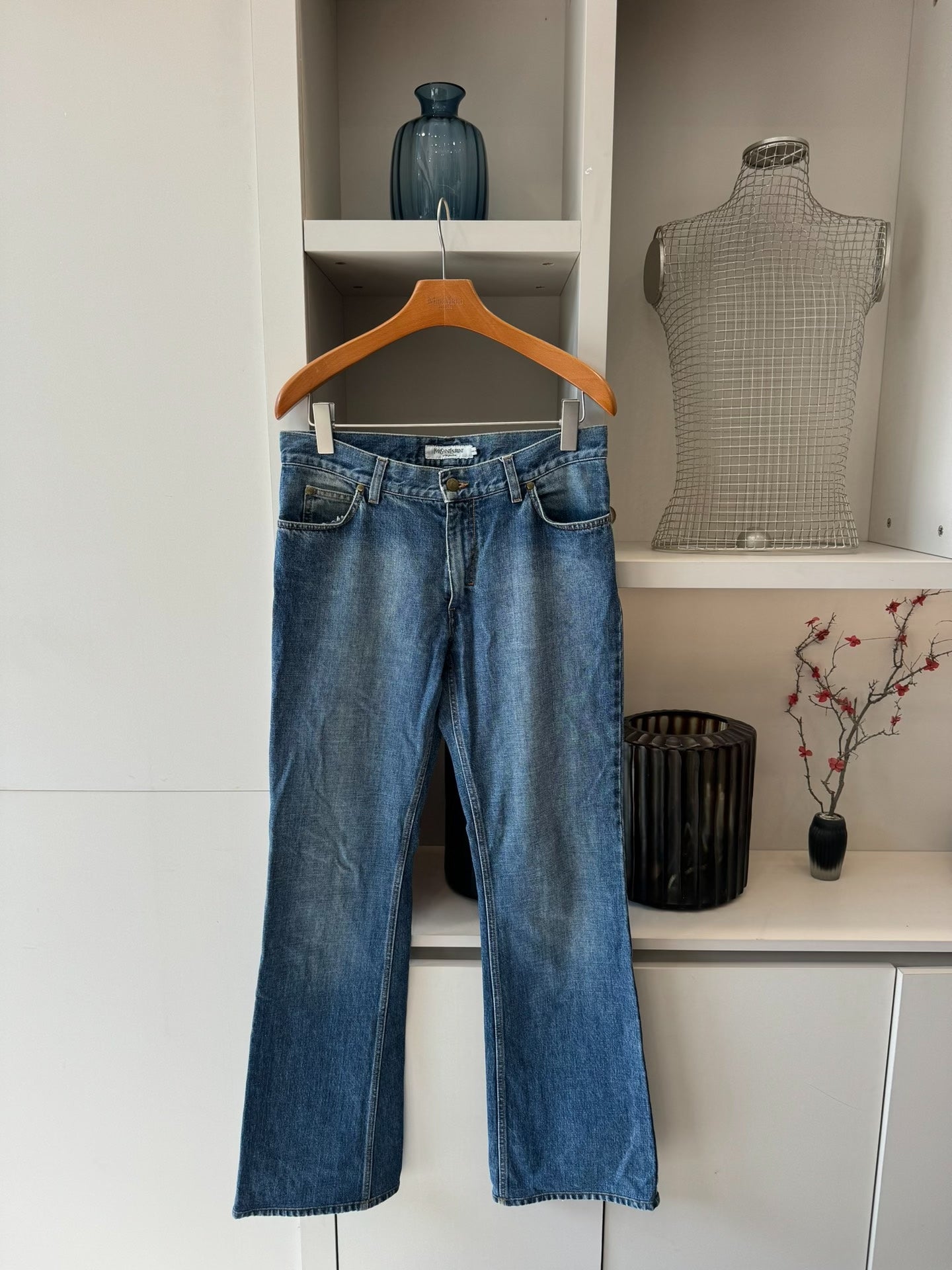 Vintage YSL 2004 Tom Ford Flare Jeans