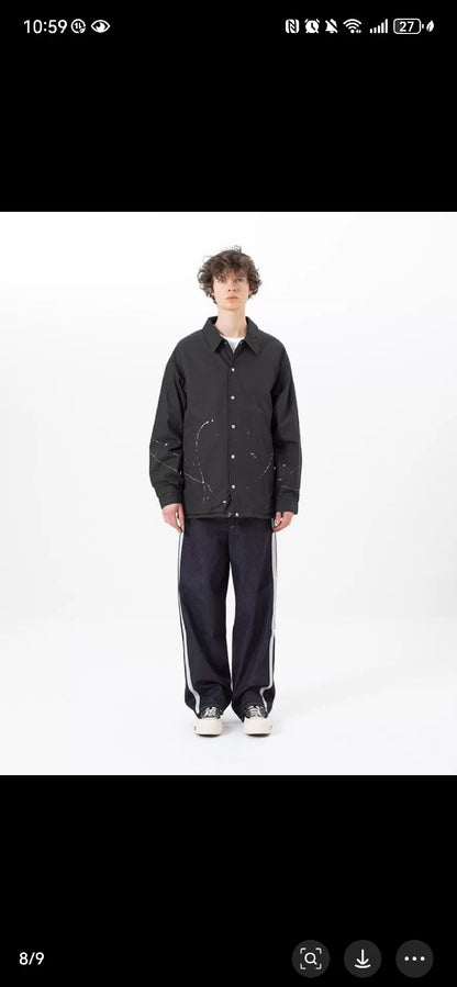 Visvim 20AW ICT Splatter Paint Coach Jacket