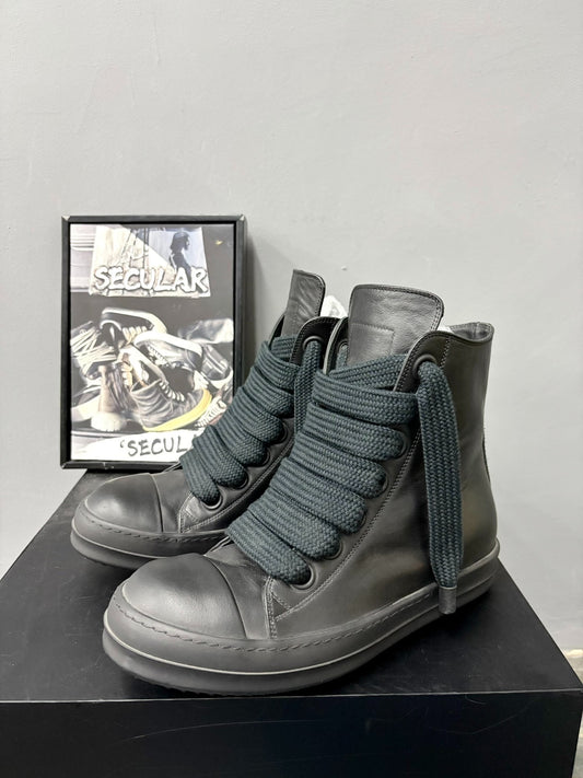 Rick Owens 24SS Black Warrior High-Top