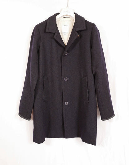 visvim mies coat in wool