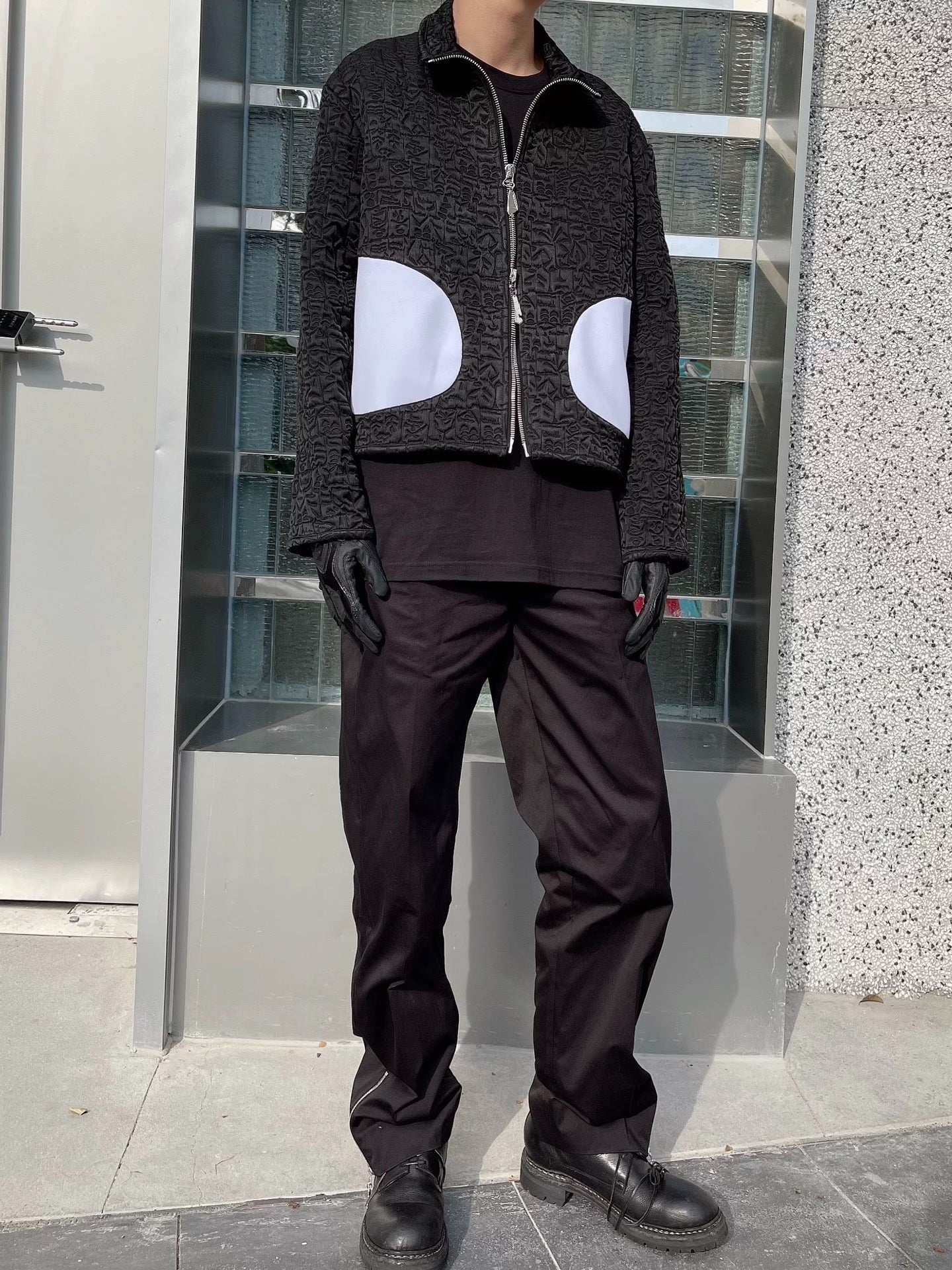 Namacheko Quilted Cuneiform Jacket