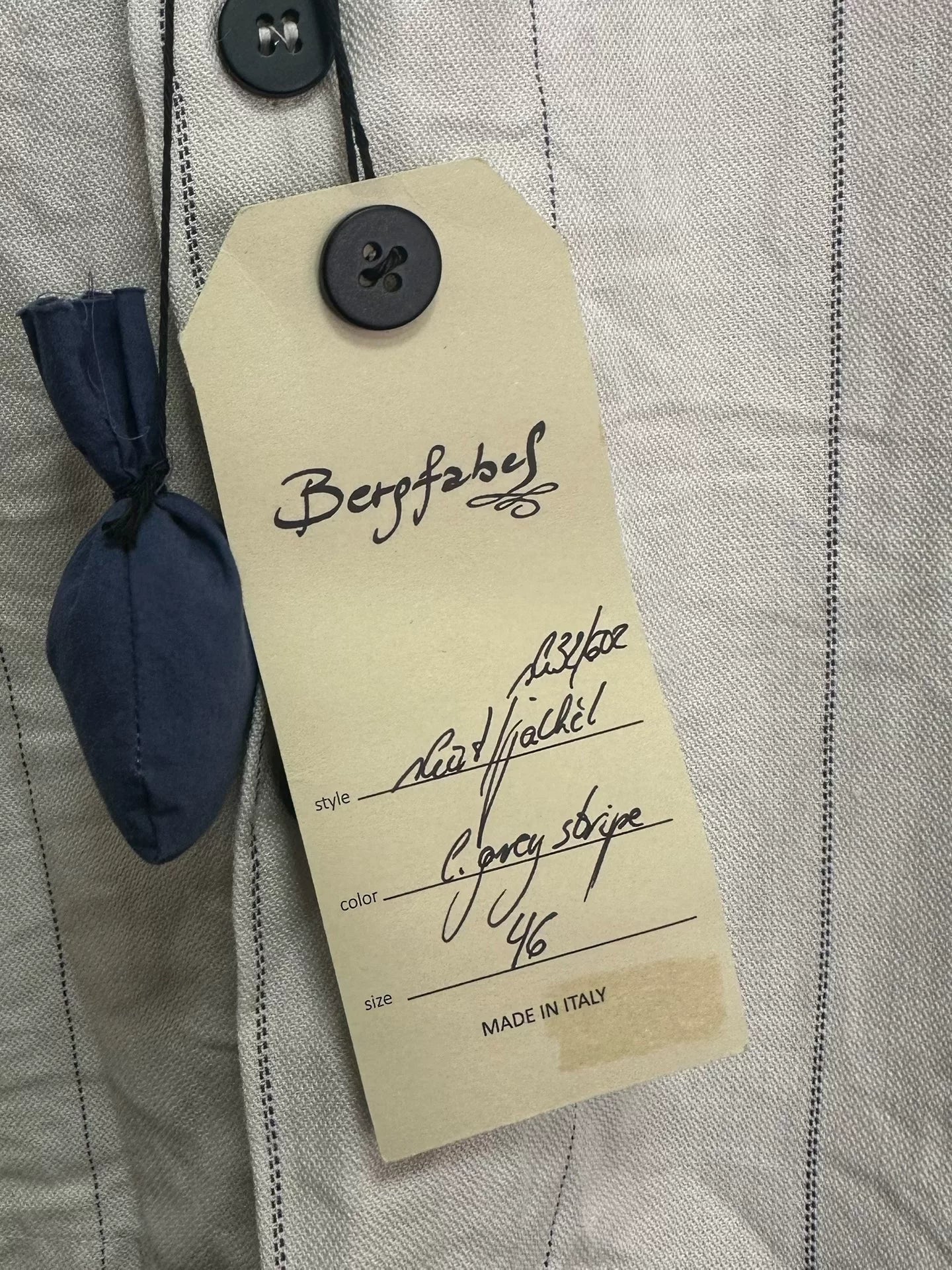 bergfabel lightweight linen jacket 19ss