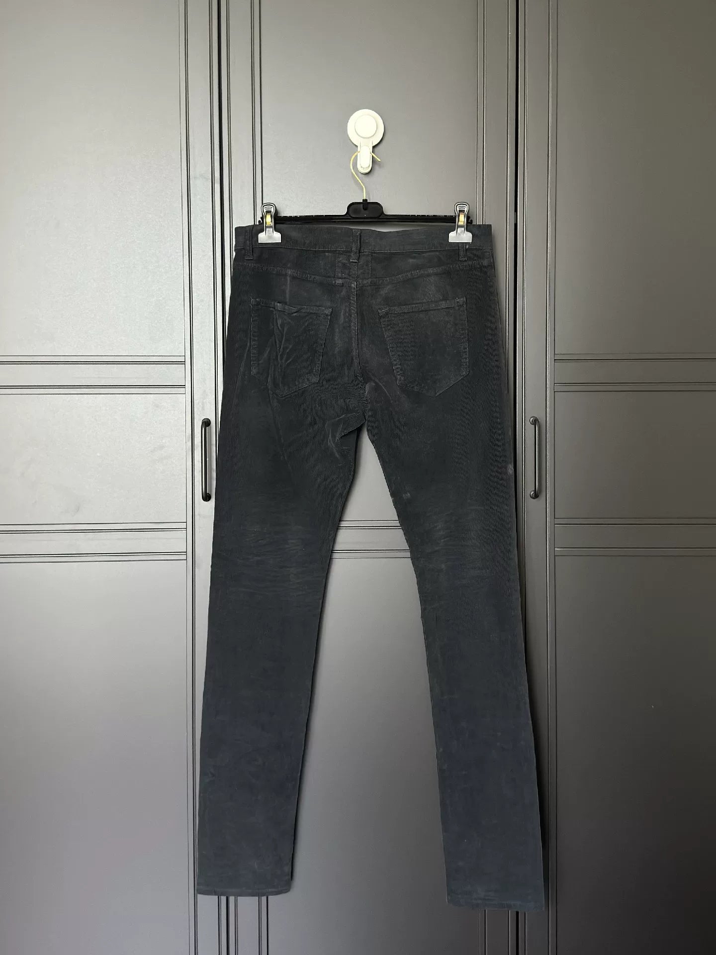 Saint Laurent Men's Velvet Jeans