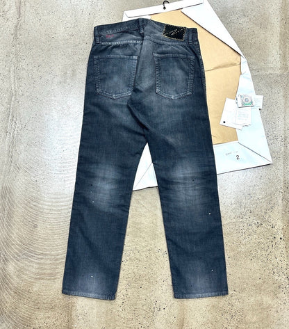 Visvim Slub Indigo Damaged Casual Pants