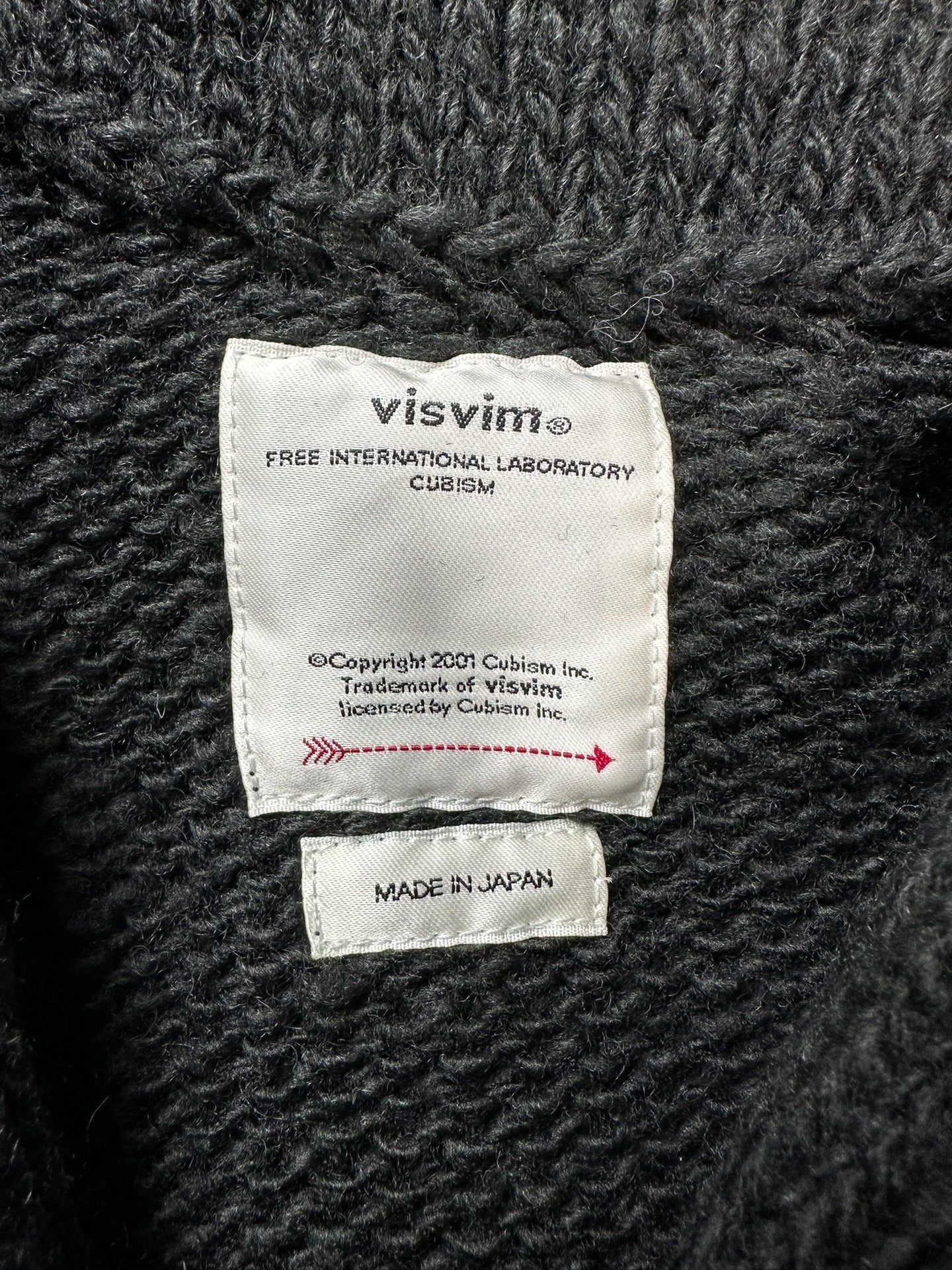 visvim cowinchan hand knit cardigan sweater