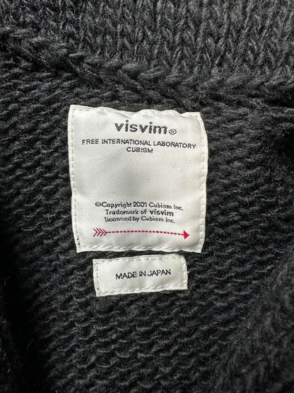 visvim cowinchan hand knit cardigan sweater