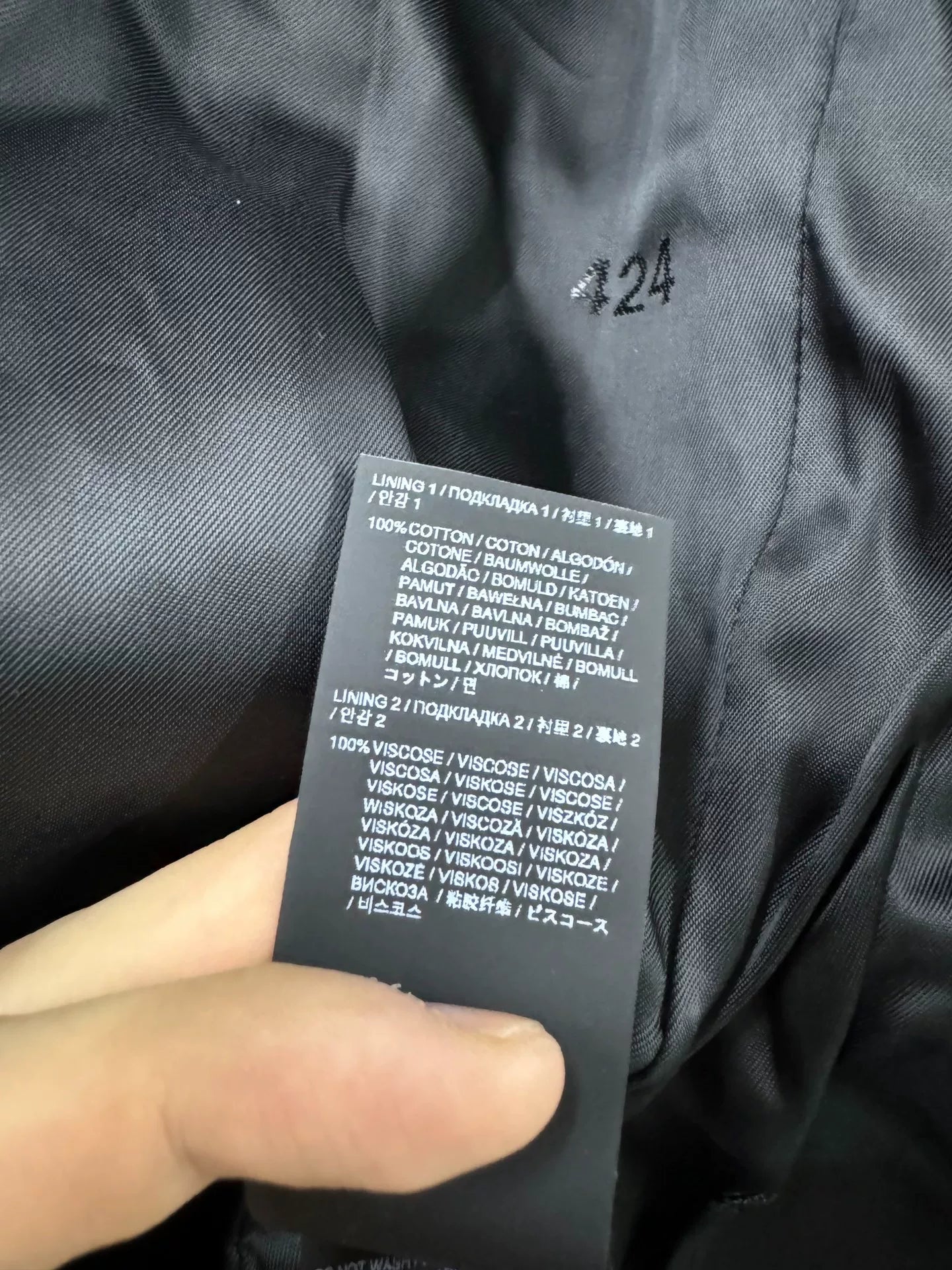 424 Inc Leather Jacket Kanye Style