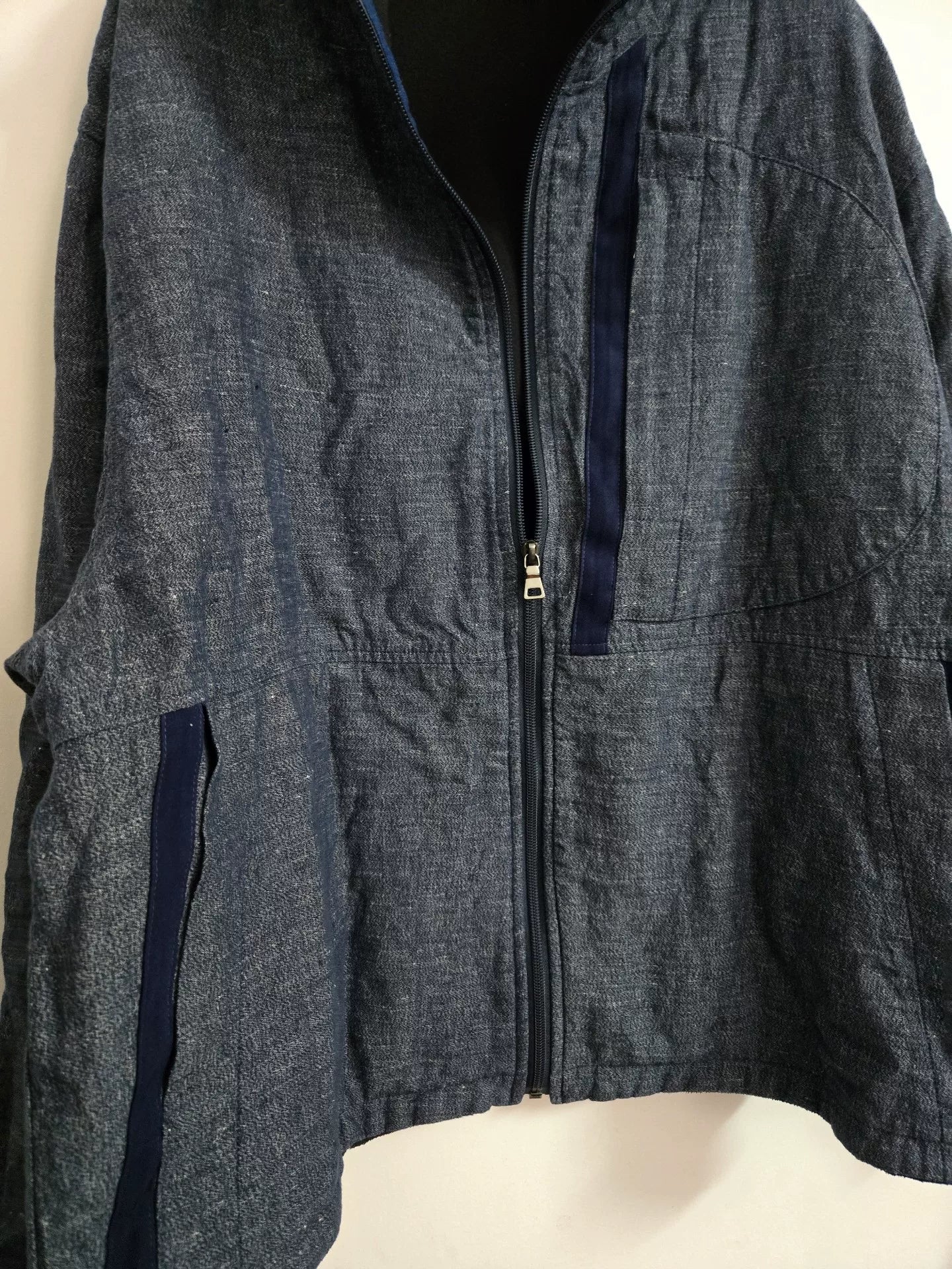 Porter Classic Bresson Indigo Linen Jacket