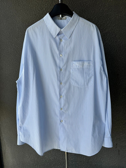 Dior Striped Loose Long Sleeve Shirt